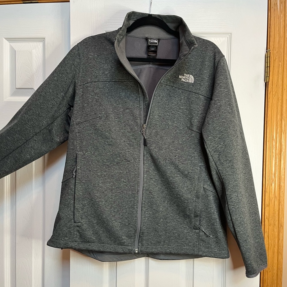 The North Face Charcoal Zip-Up Jacket